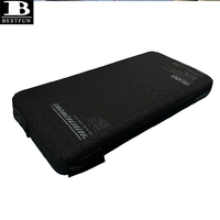 Matelas de camping gonflable tactique en tissu Oxford 1000D résistant aux perforations pour l'extérieur