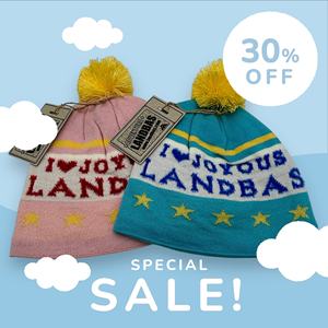 LANDBAS Reliable Taiwan Brand Unisex <b>Kids</b> Beanie 88% Acrylic 12% Nylon Jacquard Knit <b>Winter</b> Skiing <b>Hat</b> 50-52CM for Children - Product Image 2