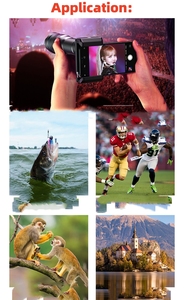 Téléobjectif HD Réglable avec <span class=keywords><strong>Zoom</strong></span> 20-40X pour Prise de Vue avec Trépied Rétractable Stable pour Téléphones Mobiles, Objectifs Mobiles pour iPhone 17 16 15 - Product Image 5