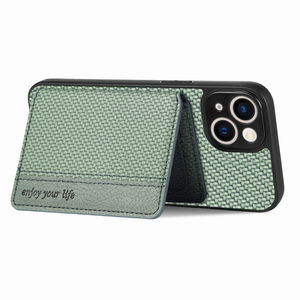 Portefeuille en fibre de carbone Carte de visite Porte-carte magnétique Étui en cuir pour téléphone Samsung <span class=keywords><strong>iPhone</strong></span> 14 <span class=keywords><strong>Pro</strong></span> <span class=keywords><strong>Ma</strong></span> - Product Image 2