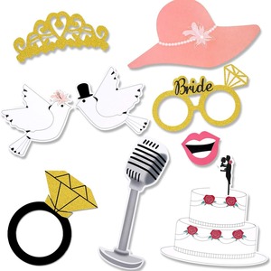 Accessori Creativi per Foto Nuziali, Divertenti Accessori per Giochi, Decorazioni per Feste di Compleanno ed Eventi, Biglietti di Auguri in Carta - Product Image 3
