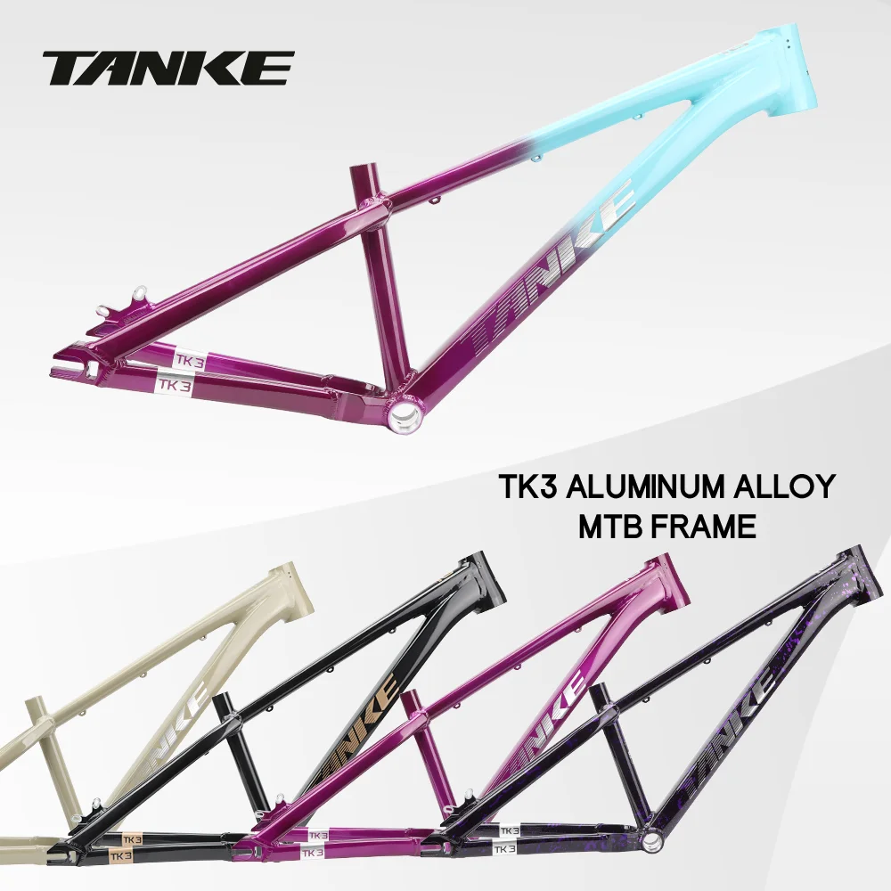 TANKE 26inch Dirt Jump Frame - Ultralight Aluminum BMX
