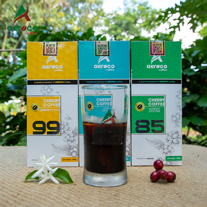 Café Molido 80% Robusta 20% Arábica, Café Cherry con Miel Amarilla, 250g, Dulce, Cafeinado, Granos de Vietnam - Product Image 5