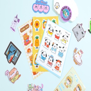 Per Nekoni PVC anti-uv foglio adesivo animale per Scrapbooking pinguino cucciolo cane gatto gattino Panda-regali promozionali decorativi - Product Image 2