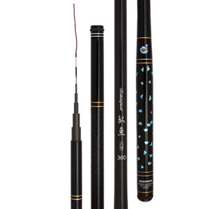 Canne à pêche portable Super Eight Way pour carpe crucian, 3,5 m, ultra légère, action rapide, pour la pêche en ruisseau - Product Image 2