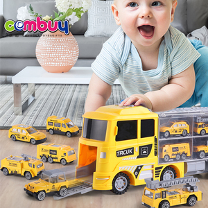 Hợp Kim Ma Sát Điện Lưu Trữ Mô Hình Xe Tải Vận Chuyển <span class=keywords><strong>Container</strong></span> Đồ Chơi - Product Image 2