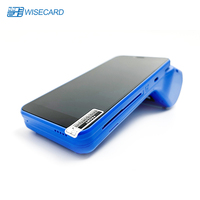 Imprimante thermique portable intelligente Wisecard T80 2G/3G/4G/WiFi/Bluetooth USB Android 12 avec écran tactile HD 5,5 pouces, processeur quadricœur