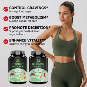 Private Label Hormone Balance Weight Support Capsules Control Cravings Boost Metabolism Promote Digestion Enhance Vitality - Product Image 5