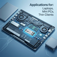 Harga Grosir SSD M.2 2242 SATA III 6Gb/s Internal Solid State Drive 128GB 256GB 512GB untuk Laptop Desktop