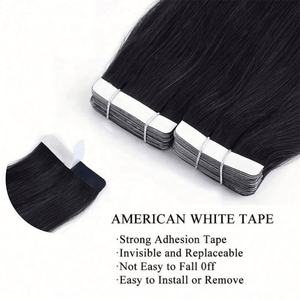 Extensiones de Cabello Humano Remy Virgen Súper Doble Trama Grado 12A, Cinta Adhesiva Vietnamita, Cabello Crudo Sin Procesar, 100% Auténtico, Grueso y Saludable - Product Image 4