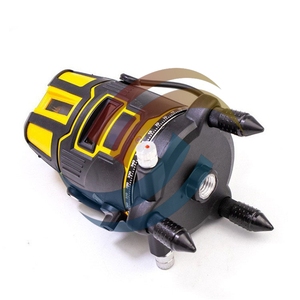 Meracly 工业级 DIY 360 度激光水平仪 自调平三脚架 2/3/5 绿线高精度 18V 电池 适用于建筑施工 - Product Image 5