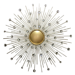 Escultura de Pared Metálica Decorativa 3D de Hierro Estilo Art Deco 2025, Venta al por Mayor - Product Image 4