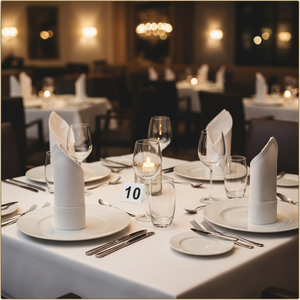 Numéros de table personnalisés modernes en acrylique, imperméables et résistants aux chocs, imprimés UV double face, pour restaurant - Product Image 4