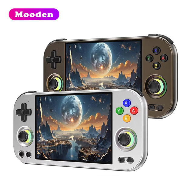 L ANBERNIC RG477M Retro Handheld Game Console 4.7" Inch Screen 8300 Android Video Game Player