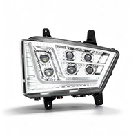 Ensemble de phares LED complets pour camion J7, 6 faisceaux proches, 12 faisceaux lointains, feux de croisement, feux de route, feux de jour (DRL), clignotants, phare de remplacement