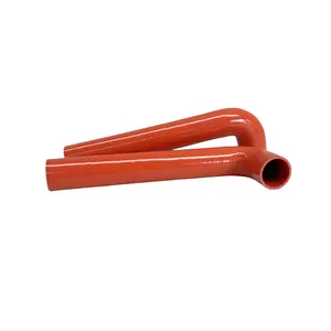 High temperature radiator silicone hose Silicone hose Black red blue braided silicone hookah hose