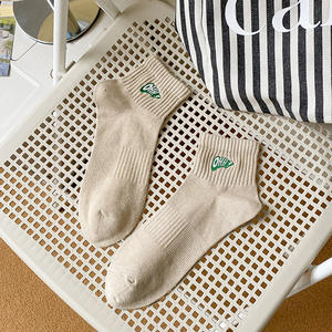 Primavera y verano bordado <span class=keywords><strong>OHH</strong></span> letra Color sólido deportes cintura Cinching hombres calcetines absorbentes de sudor - Product Image 6