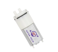 Bomba de Aire de Diafragma Micro de CC 3V 12V 24V Personalizada Directa de Fábrica para Dispositivos Médicos, Analizadores de Laboratorio, Muestreadores de Suelo, Hidroponía