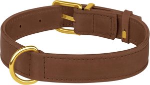 Wholesale Custom logo Adjustable <b>Dog</b> Leather <b>Collar</b> - Product Image 6