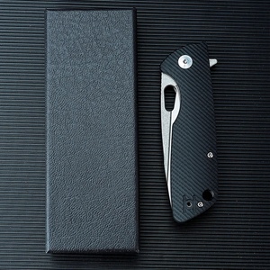 Navaja de Bolsillo Plegable Personalizable de Grado OEM para Camping, Marca HK, Mango G10, Acero Inoxidable D2 Ultra Afilado, 18.7cm, 1 Año de Garantía - Product Image 6