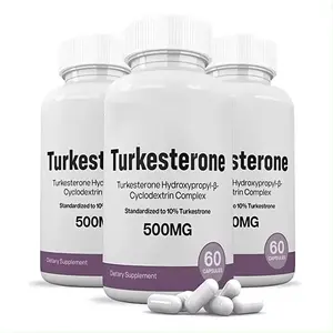 베스트 세일 Turkestani 추출물 500mg Turkerstone 채식 캡슐 천연 단백 동화 다이어트 보충제 Hydroxypropy Cyclodextrin 복합체