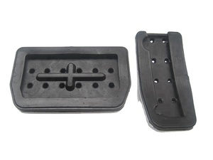 Couvre-pédale d'accélérateur de frein en aluminium pour Tesla Model S et X 2017 2020 - Product Image 2