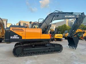 รถขุดตีนตะขาบฮุนได HX220HD พร้อมชิ้นส่วนสำคัญสำหรับเครื่องยนต์และมอเตอร์ฮุนไดเกาหลี - Product Image 5