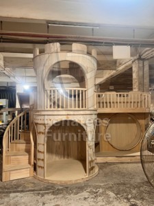 <span class=keywords><strong>Letto</strong></span> a Castello di Lusso in Legno Massello per Bambini, <span class=keywords><strong>Letto</strong></span> a Castello Personalizzato a Forma di Castello, <span class=keywords><strong>Letto</strong></span> a Castello Ecologico in Legno per <span class=keywords><strong>Cameretta</strong></span> dei Bambini - Product Image 3
