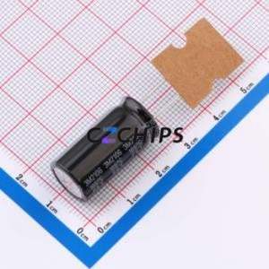 ตัวเก็บประจุอิเล็กโทรไลต์อะลูมิเนียมแบบ Through-Hole รุ่น 63YXJ470MG412.5X25 ขนาด D12.5xL25 มม. ความจุ 470uF 20% 63V ระยะขา 5 มม. - Product Image 2