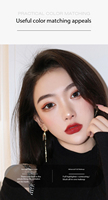 Palet Eyeshadow WinnieBear New Seven-Color Waterproof Cruelty-Free Light-Chasing High Pigment Chemical Blush Highlighter Matte