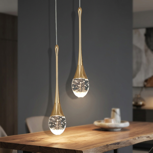 Suspension LED industrielle moderne avec motif découpé, structure en fer, design dimmable et personnalisable pour maison, café, bar - Product Image 3