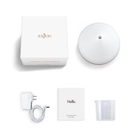Marque privée Bébé 300 ml Électrique Grain De Bois Huile Essentielle Aroma Diffuseur Cool Mist Ultrasonique Humidificateur D'air