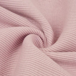 Tela de costilla reciclada elástica personalizada, spandex resistente a las arrugas, tela de punto con estampado de costilla personalizado para mallas de yoga sin costuras - Product Image 1