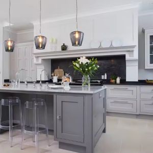 Meubles de cuisine modernes de luxe en bois stratifié mélamine - Product Image 5