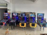 Salle de billard de club de divertissement familial, machine de flipper virtuel 49 pouces 1100, 96, à monnayeur ou à jeu gratuit