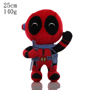 Peluche di Eroi dei Fumetti con Maschera Rossa e Nera da 5,8 Pollici, Divertenti Bambole Imbottite, Portachiavi e Ciondoli per Macchine a Gru, Regali all'Ingrosso - Product Image 5