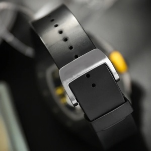 Premium Sport Luxury <b>Skeleton</b> <b>Watch</b> Men Black Tonneau Design Sapphire Crystal Ceramic <b>Automatic</b> <b>Watch</b> - Product Image 6