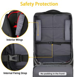 Borsa da <span class=keywords><strong>Viaggio</strong></span> Personalizzabile per Sedile Auto, Imbottita e Resistente, Utilizzabile come Zaino per Viaggi <span class=keywords><strong>in</strong></span> Aereo - Product Image 2