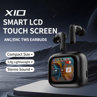 Audífonos de Traducción en Tiempo Real con IA, Sonido HD, Pantalla LED Inteligente, Audífonos TWS con Pantalla Táctil