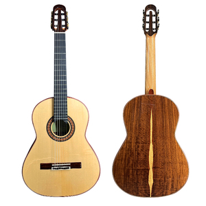 <span class=keywords><strong>Guitarra</strong></span> Clásica Profesional A-ECHOES Hecha a Mano por el Luthier Maestro Yulong Guo <span class=keywords><strong>de</strong></span> Aiersi, con Tapa Doble <span class=keywords><strong>de</strong></span> Cedro - Product Image 2