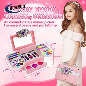 Completo In una scatola di cosmetici <span class=keywords><strong>per</strong></span> bambini veri Non tossici lavabili Make Up Kit giocattolo regali <span class=keywords><strong>per</strong></span> la bambina trucco <span class=keywords><strong>per</strong></span> bambini - Product Image 6