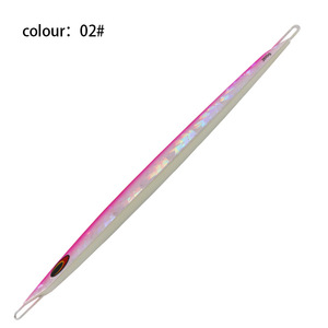 Señuelo de Pesca Jigging Estilo Japonés Yajie, 300g, 30cm, Plateado Láser Azul, para Pesca en Agua Salada - Product Image 5