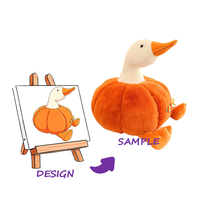 Marionnette personnalisée en peluche avec rembourrage en coton PP super doux pour les fêtes
