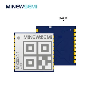 10*9.7mm Small Size GPS Module MS35SN1Support Original Data Output LCC-18 Pin All Constellation GNSS positioning trackingModule