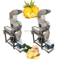 Machine à jus de pomme de haute qualité/presse-agrumes au gingembre Machine à presser le jus de fruits en spirale Machine d'extraction de lait de coco