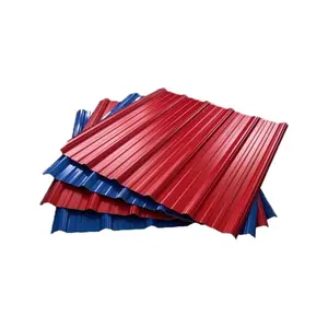 Corrugated Roofing Sheets Price Steel Prices Hard Color Coated RAL Color 0.3x1200mm Cheap 0.45mm Aluminum Zinc Roofing Sheets