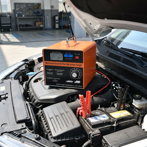 Caricabatterie Automatico per <span class=keywords><strong>Auto</strong></span> 12V 24V, Alta Conduttività Magnetica, Arresto Automatico, Protezione <span class=keywords><strong>da</strong></span> Polarità Inversa e Surriscaldamento - Product Image 3