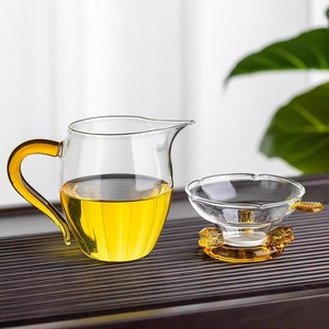 Service à thé en verre Fairness 500-1000ml 6-10 pièces, style chinois moderne, compatible lave-vaisselle - Product Image 5