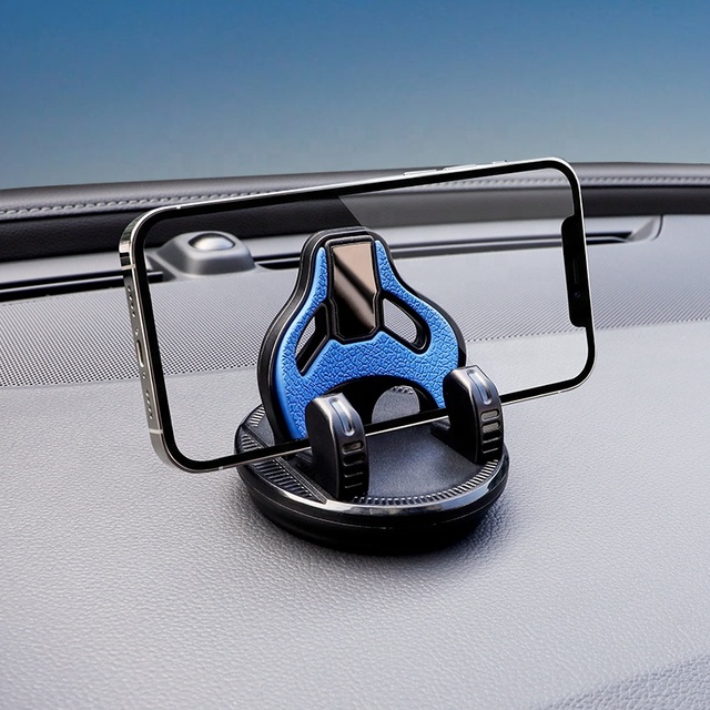 360 Degree Rotating Car Phone Holdel 360° Rotating Dashboard Car Mount Suitable for Dashboard Use in Cars Offices and Homes