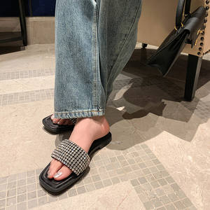 Bayanlar sıcak satış fabrika fiyat topuk yüksek topuklu ayakkabılar kadın topuklu sandaletler ve terlikler açık ayak katır - Product Image 6